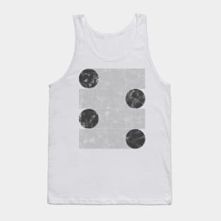 Grunge Geometric Design Tank Top